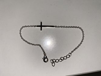Cross Silver Bracelet