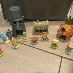 SpongeBob Fish Tank Accessories 
