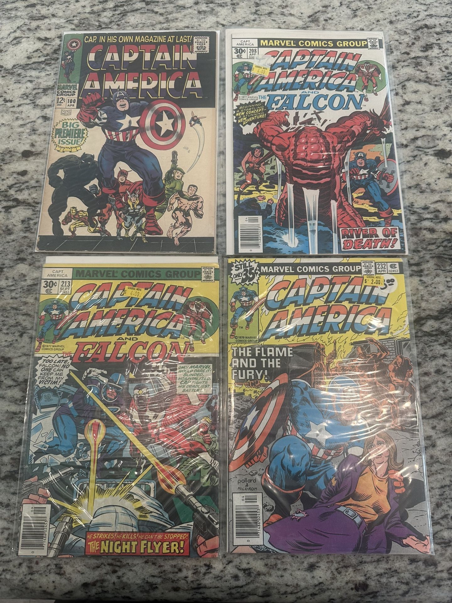 Captain America Comic Books Major Key