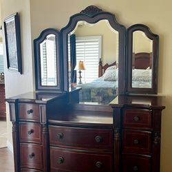Cherrywood finished dresser