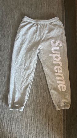 Supreme Men’s Satin Appliquê Sweatpants Size XL