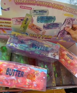 Holographic Vaseline Butter Squishy Toy