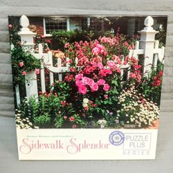 Vintage Springbok By Hallmark Sidewalk Splendor 500 Pc Jigsaw Puzzle Mint Cond