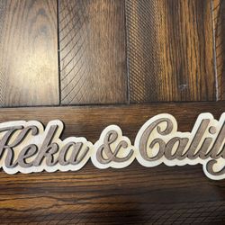 Wood Lettering 