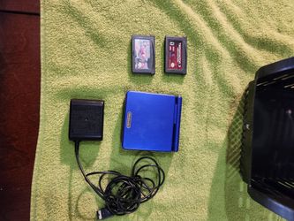 Blue Gameboy Advance SP