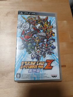 Dai-2-Ji Super Robot Taisen Z Saisei-Hen Sony PSP With Manual