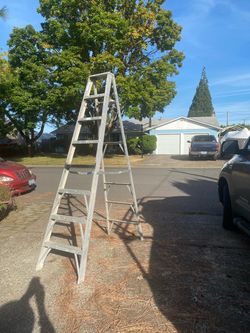 Werner 8ft. Aluminum step ladder