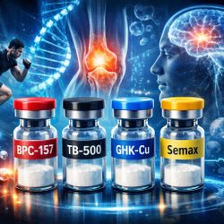 Reta, Ghk-cu, Klow, Glow Peptides And More