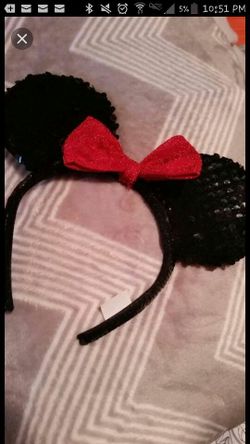 Minnie mouse ears from Disney world