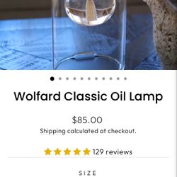 Wolford Classic Oil Lamp