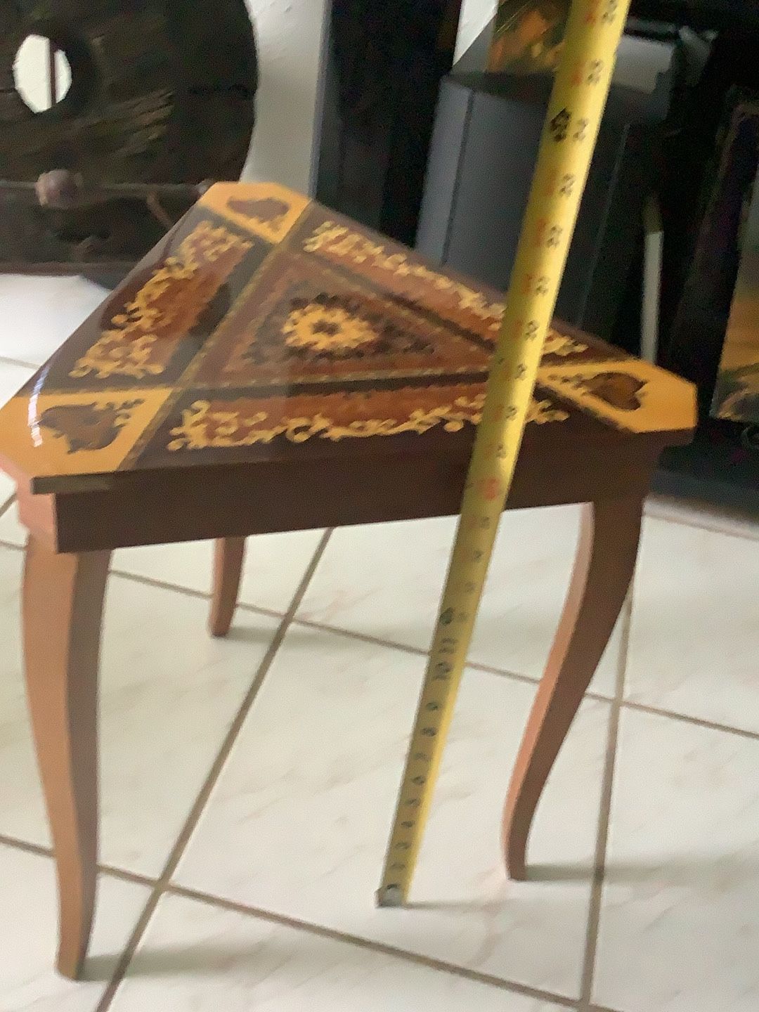 Italian Inlaid Side Table