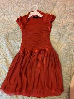 Girls dress size 6-IZ girls label -wore once