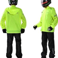 RAIN SUIT FOR MEN AND WOMEN (GREEN XL .BLACK. XXL.L