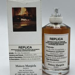 Maison Margiela By The Fireplace EDT 3.4 oz 100 Ml New In Damaged