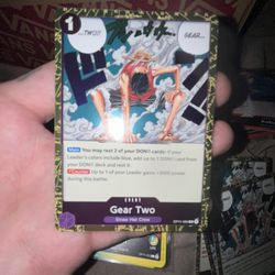 Gear Two OP11-080 One Piece Japanese Fist Of Divine Speed