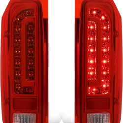 Tail Light Assembly Driver & Passenger Side [Compatible with 90-96 Ford F150 / 90-97 F250 / 90-97 F3