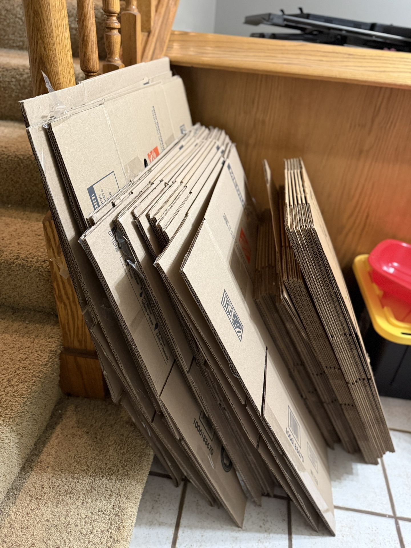 Moving cardboard Boxes