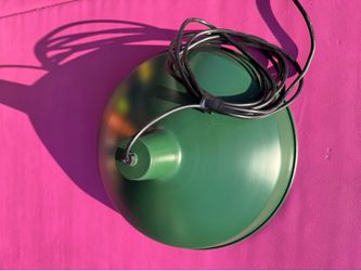 Green Barn style pendant lights