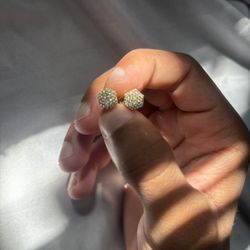 Natural Diamond Earrings 