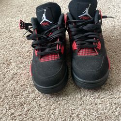 jordan 4 red thunder 