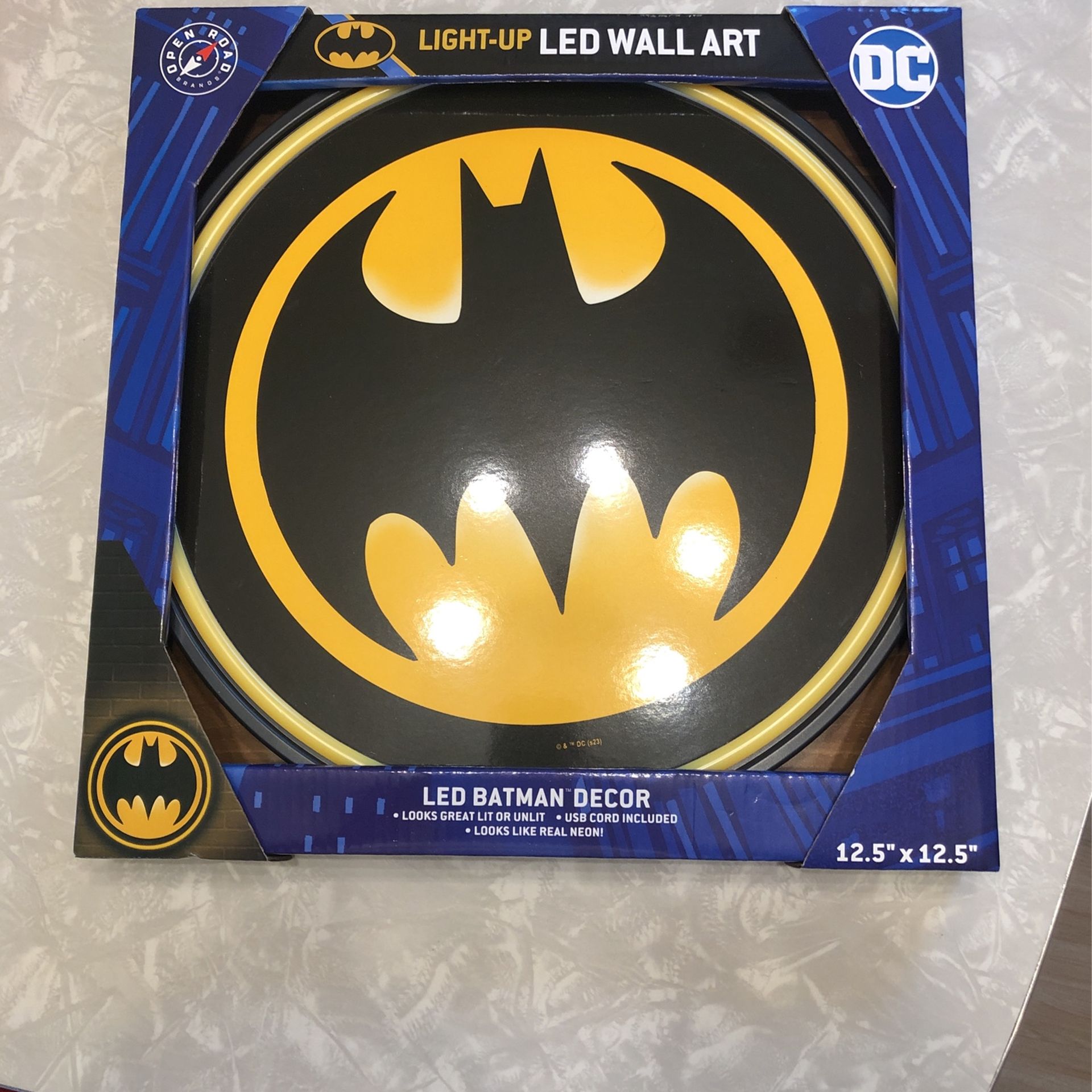 Batman LED Wall art