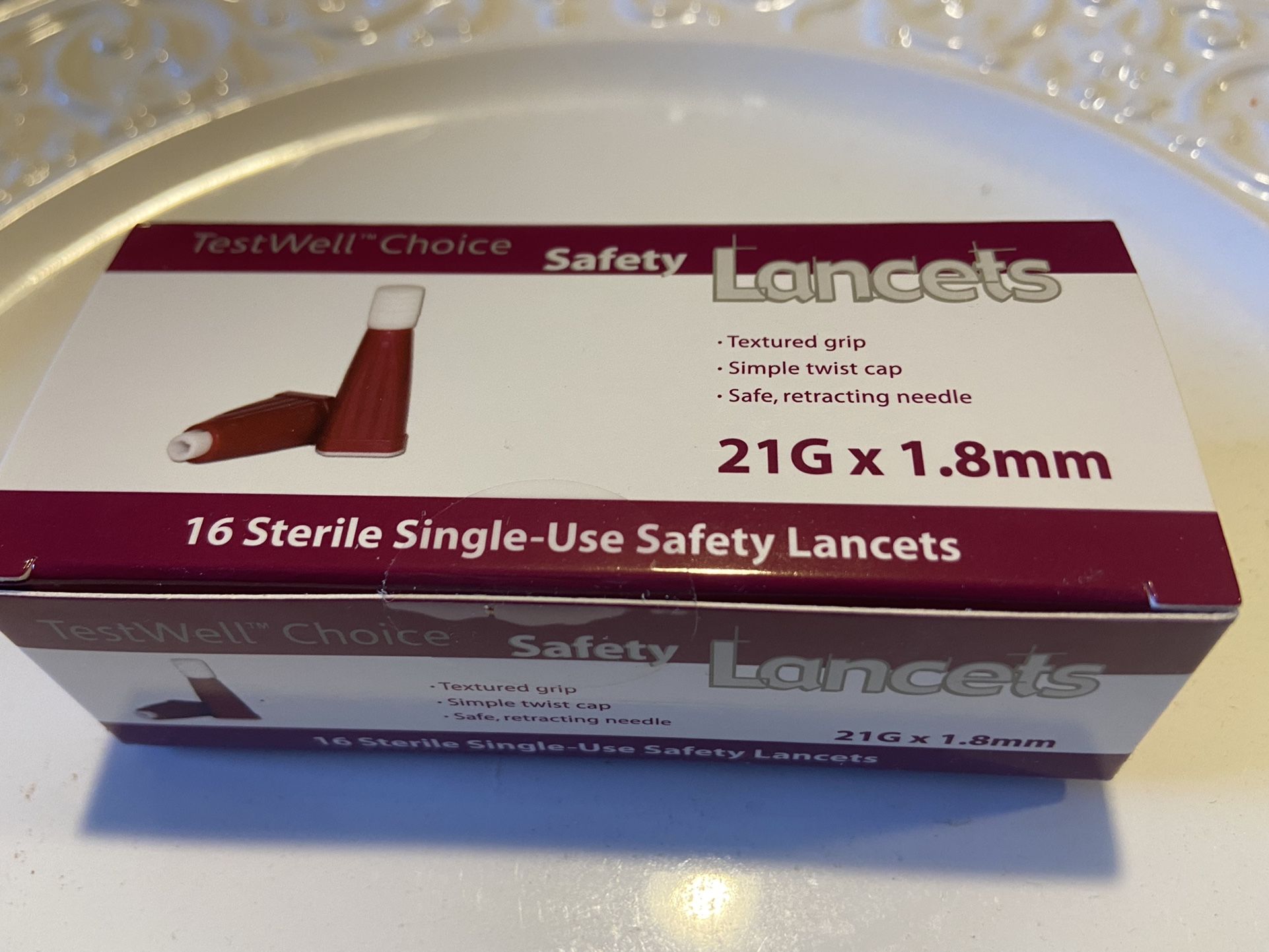 Testwell Choice Safety Lancets