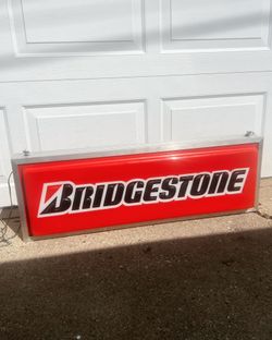Bridgestone Light Up Display Sign