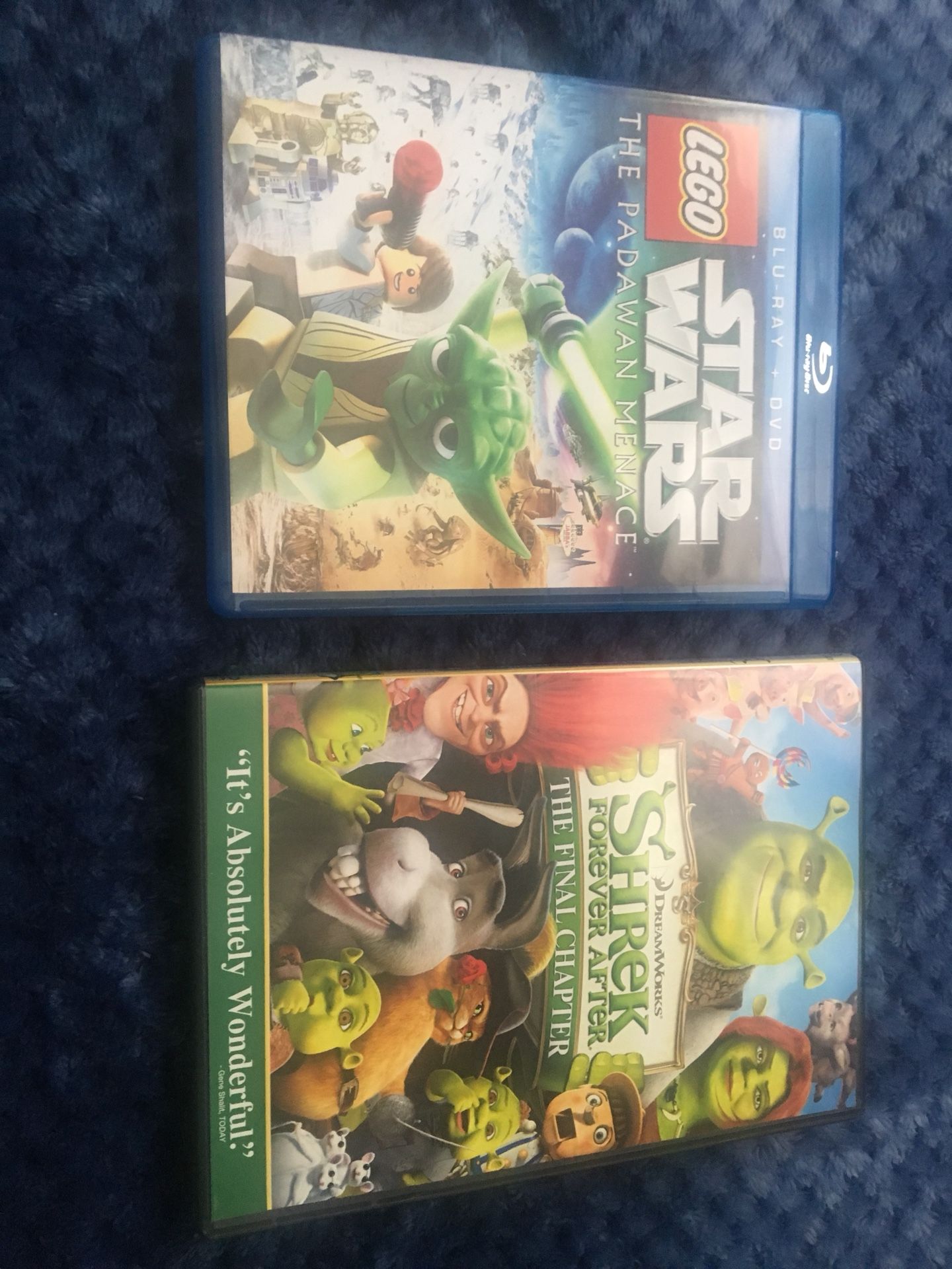2 dvd and Blu-ray Disc movies