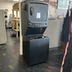 GE Washer And Dryer Upright Combo