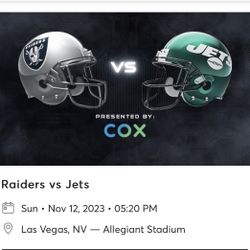 Raiders Season Tickets 