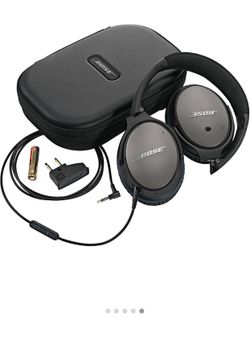 Bose Quietcomfort 25 Wired On Ear Headphone Black