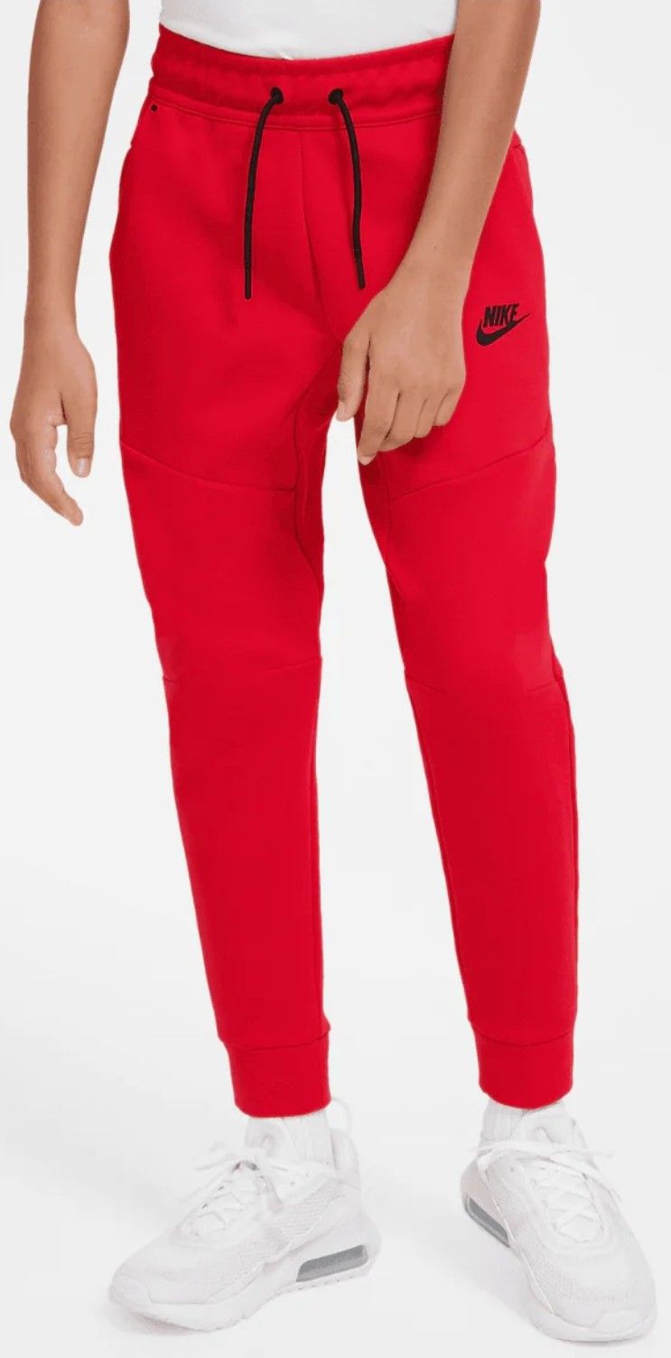 Nike Tech Fleece Joggers - Red/Black