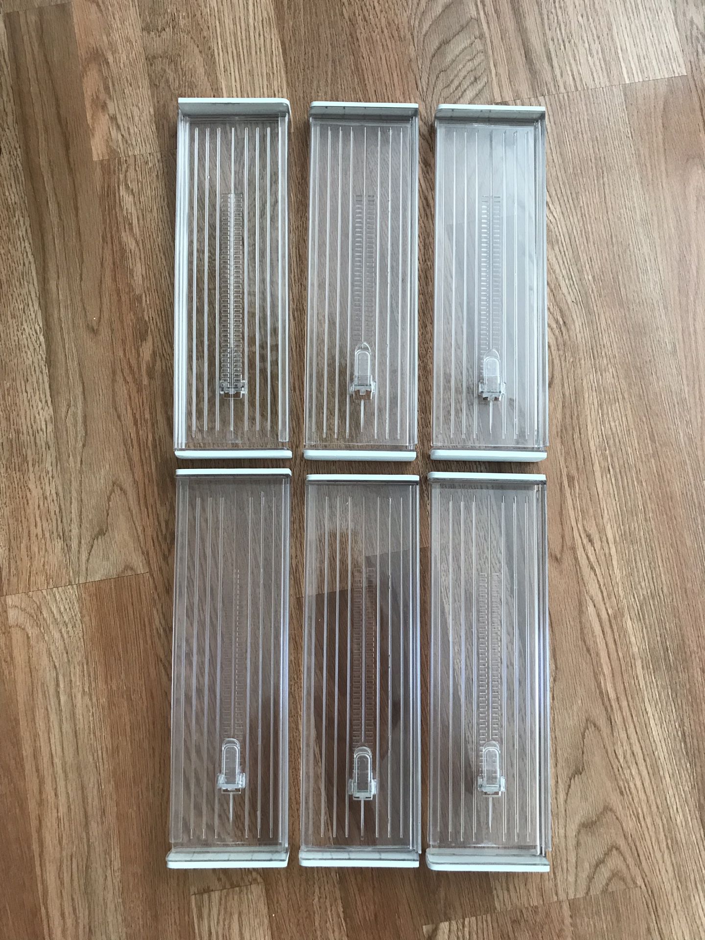 6 FREE Container Store expandable drawer dividers