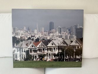 Original Mounted Photograph San Francisco Skyline