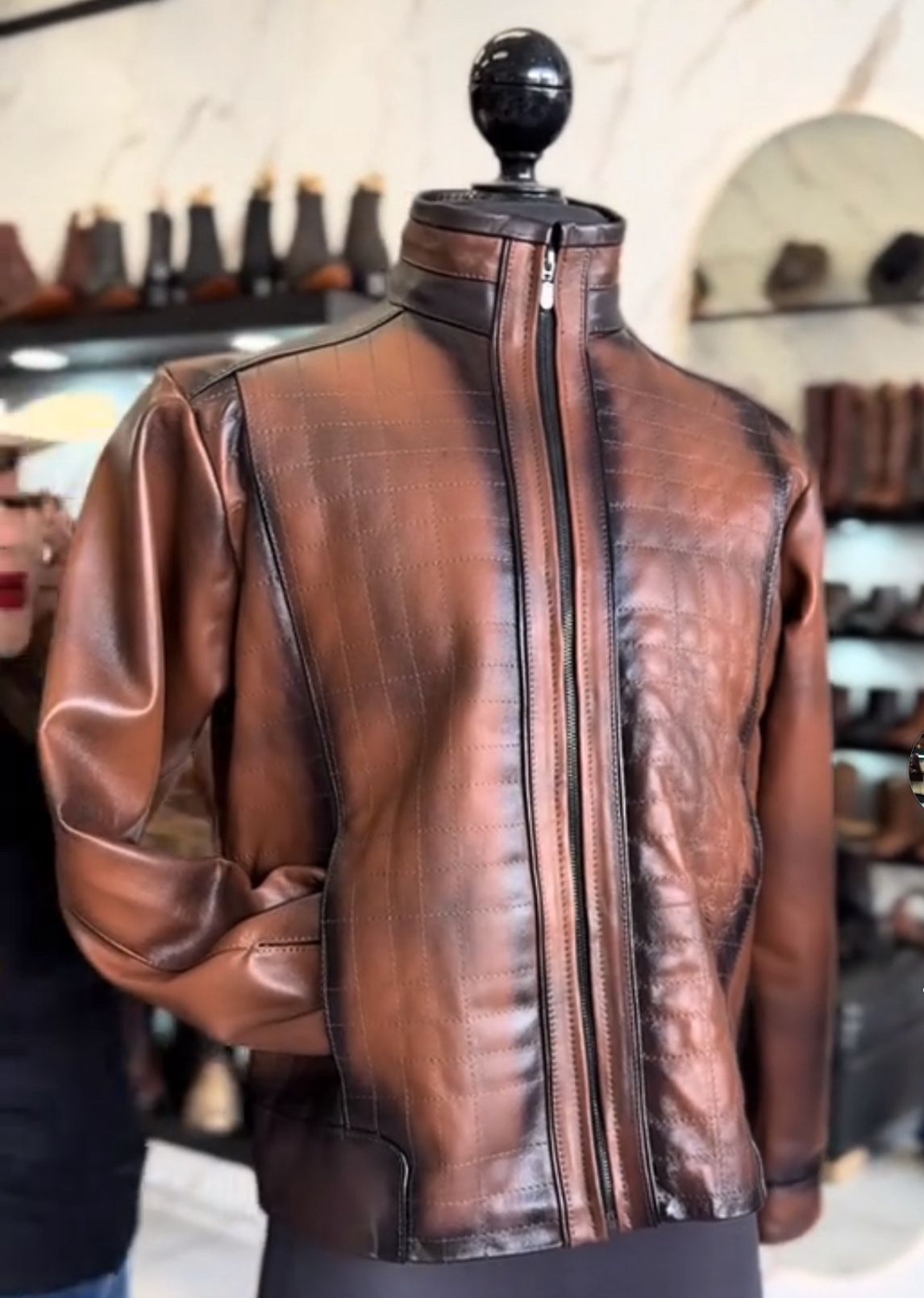 100% Leather Jackets- Marca Cuadra Style