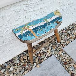 Make offer Antique chair garden mosaic