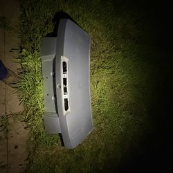 New edge mustang trunk and wing