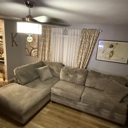 2-piece sectional chaise Couch 