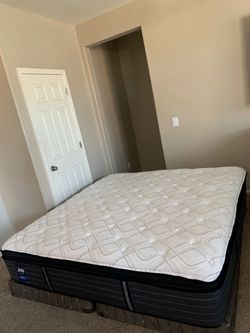 KING SEALY MATTRESS AND FREE BOX SPRINGS