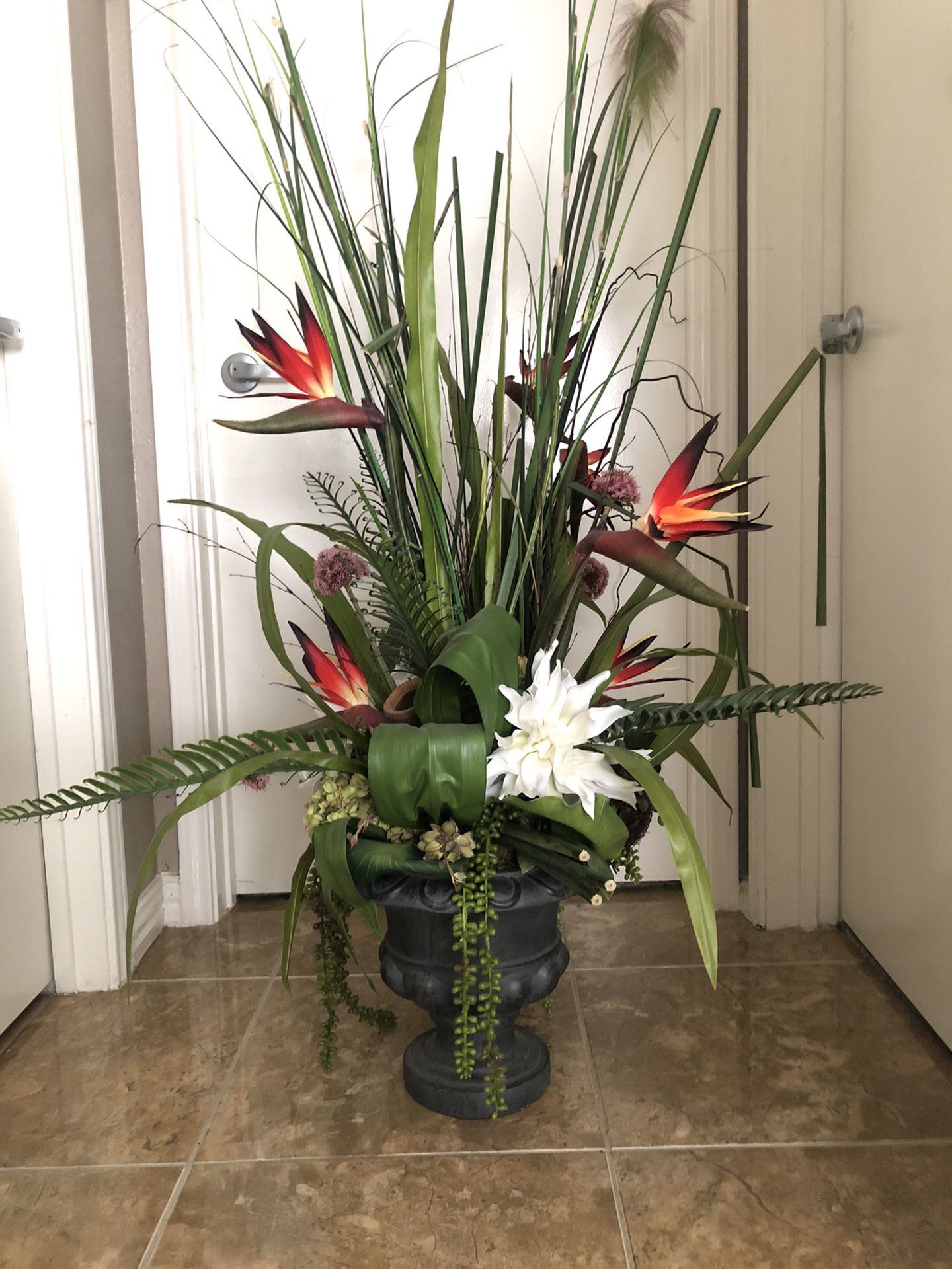 Large artificial plant -abt 60 inches tall