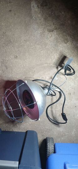 Infrared Heat Lamp with Clamp