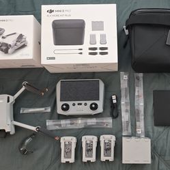 DJI Mini 3 Pro Drone + New Fly More Kit Plus