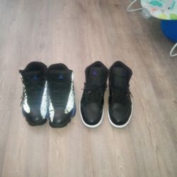 Jordan 13's & Jordan 1's  2-for $200