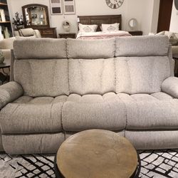 Mitchiner Fog Reclining Sofa And Loveseat