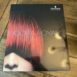 Schwarzkopf Igora Royal Hair Color Swatch Book