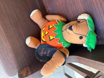 Halloween Teddy Bear w/ Trick or Treat Bag