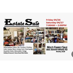 Estate Sale & Multi Family Yard Sale