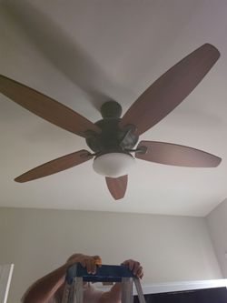 60 in fan with light