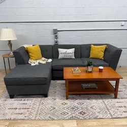 Macy's Harper 3-Piece Sectional Sofa (Delivery Available)