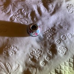 Bracelet Charm, sterling silver